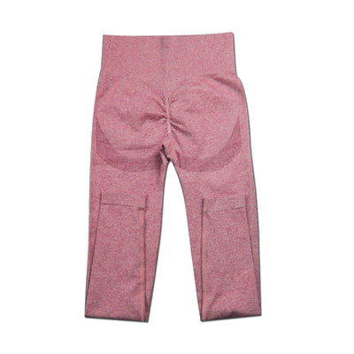 Leggins Yoga Cintura Alta Durazno con Diseño Europeo y Americano - Image 3
