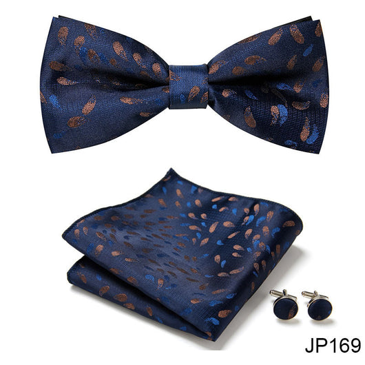 Traje Formal Elegante Coreano con Corbata de Moño - Image 9