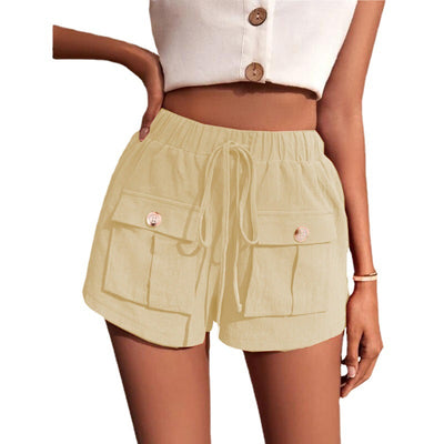 Pantalones Rectos Sueltos con Bolsillos y Cintura Ajustable - Image 6