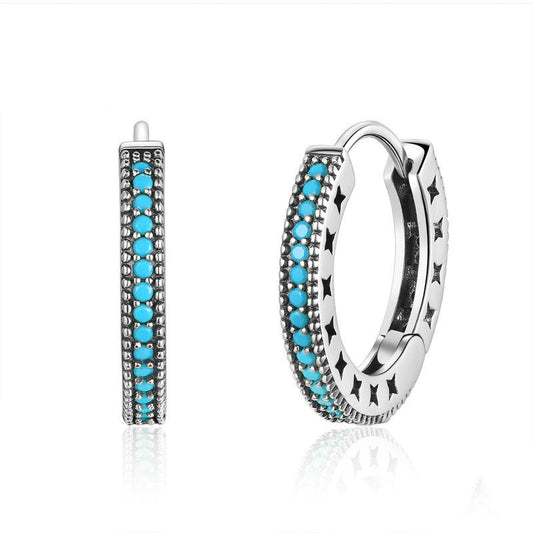 Aretes de Plata Esterlina Little Sparkle S925