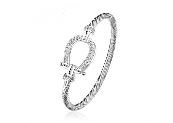 Pulseras de Plata con Cristales y Diamantes - Joyería Premium Importada