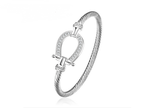 Pulseras de Plata con Cristales y Diamantes - Joyería Premium Importada