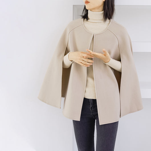 Abrigo de Lana para Mujer - Capa Exterior Versátil Otoño Invierno - Image 8