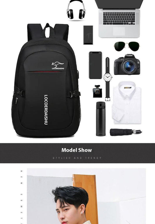 Mochila Escolar y de Viaje de Gran Capacidad para Hombre - Image 19