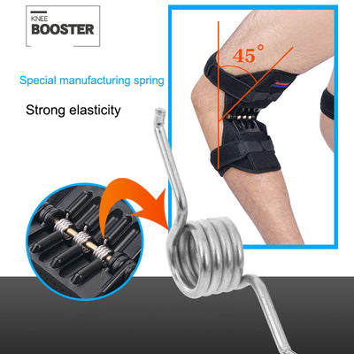Rodillera Deportiva con Resorte Patela - Soporte Avanzado para Montañismo y Sentadillas - Image 9