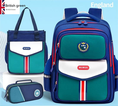 Mochila Escolar Ergonómica con Soporte Lumbar y Protección Impermeable - Image 6