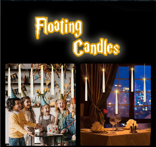 Set de Velas Navideñas LED con Control Remoto por Suspensión - Image 19