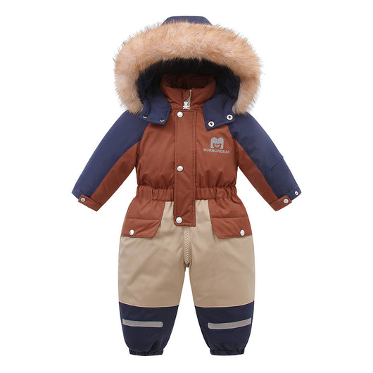Traje de Esquí Acolchado para Niños - Enterizo Térmico - Image 5