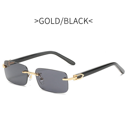 Gafas de Sol Cuadradas Acetato sin Marco - Image 2