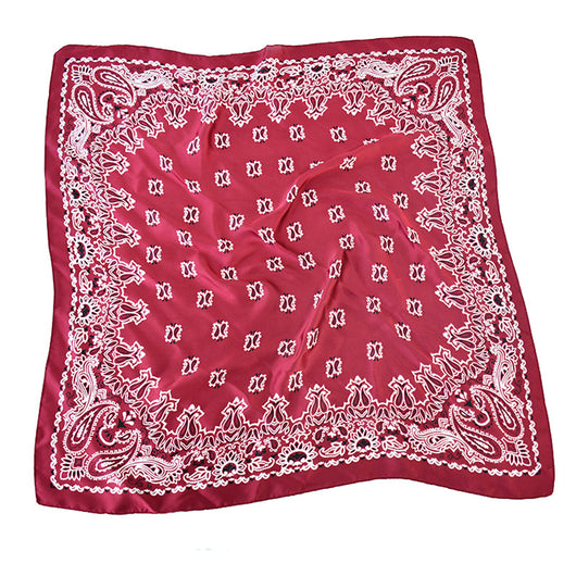 Pañuelo Profesional Estampado Paisley 70cm para Mujer - Image 3