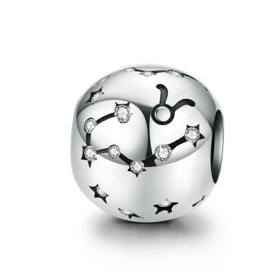 Dijes de Plata 925 Signo Zodiacal Acuario para Pulseras - Image 6