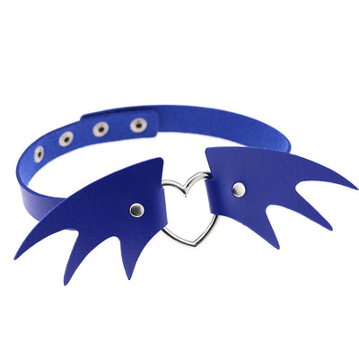 Collar Gótico Punk de Cuero PU - Estilo Devil Clavícula - Image 32