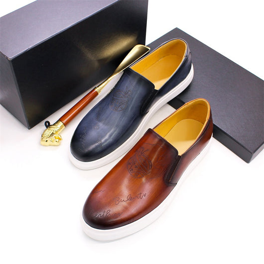 Zapatos Casuales de Cuero para Hombre - Cómodos y Elegantes - Image 17