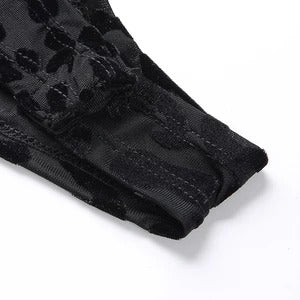 Body de Malla Leopardo Negro - Image 9