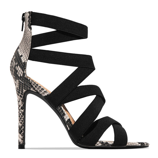Tacones Altos Estampado Serpiente - Diseño Seductor - Image 10