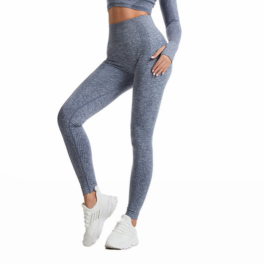 Pantalones Yoga Ajustados sin Costuras con Tecnología Absorbente de Humedad - Image 22