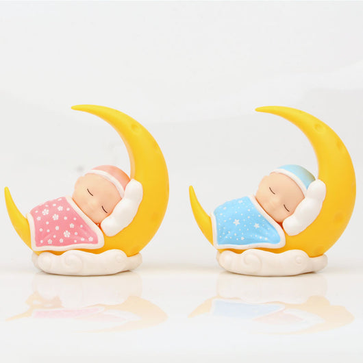 Edredón Decorativo Luna para Bebés - Suministros Artesanales para Decoración Infantil - Image 4