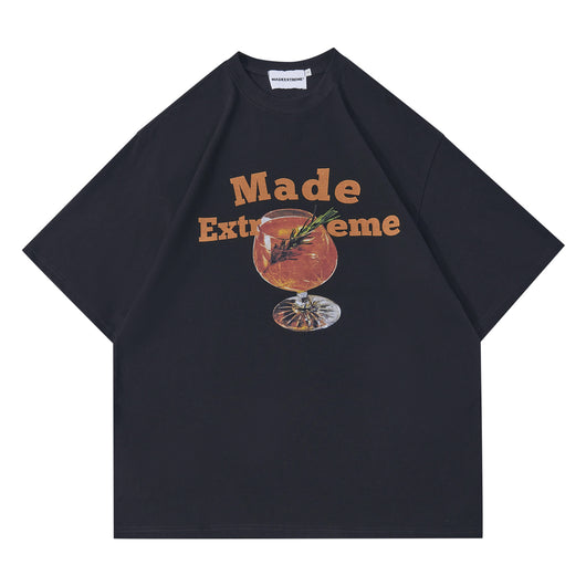 Camiseta Unisex Dopamine Street Style - Estampado Casual Oversize - Image 3