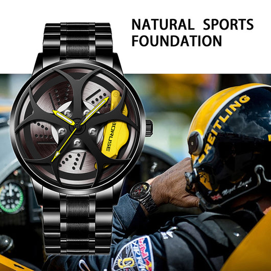 Reloj de Acero Inoxidable para Hombre con Esfera Luminosa - Image 2