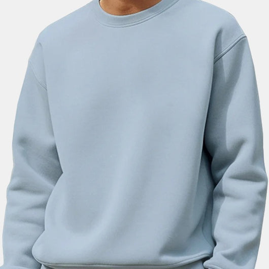 Sudadera de Cuello Redondo en Terciopelo con Manga Larga - Image 3
