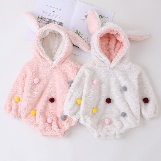 Enterizo de Gateo para Bebé Niña con Diseño Coreano