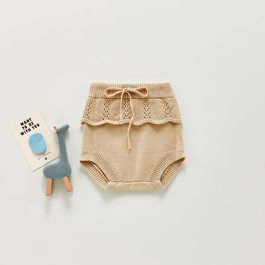 Shorts Tejidos para Niña con Volantes y Texturas Suaves - Image 7