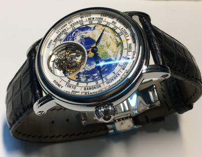 Reloj de Moda con Globo Tourbillon 3D - Image 13