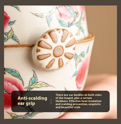 Juego de Té Viajero Horno Ru Nueve Melocotones - Image 22