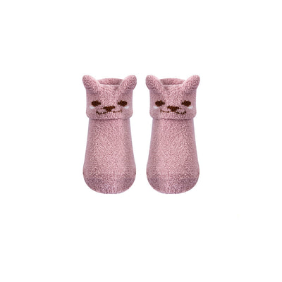 Calcetines Antideslizantes de Coral Fleece para Bebés y Niños Pequeños - Image 3