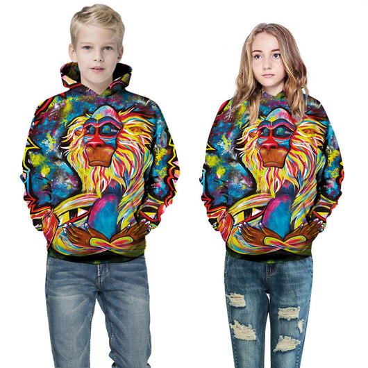 Sudadera con Capucha Estampada Digital para Niños - Image 6