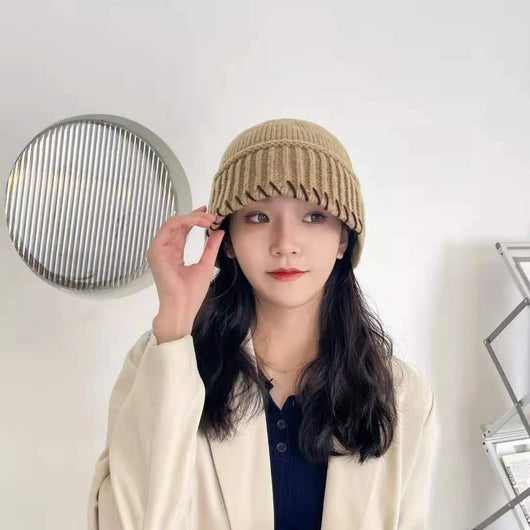 Gorro Tejido Mujer Versátil con Costuras Reforzadas - Image 4