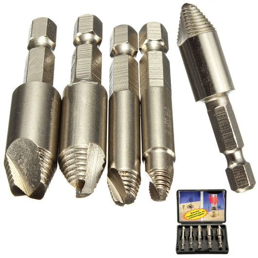 Juego de 5 Extractores de Tornillos de Plástico - Image 3