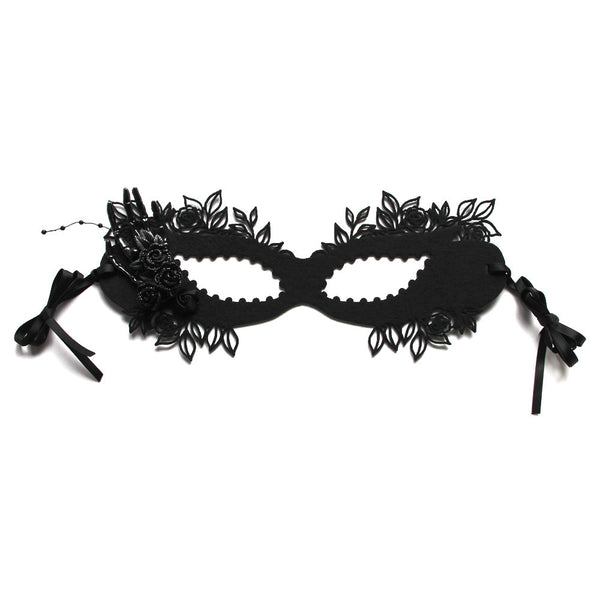 Antifaz Mascarada Elegante con Rosas para Mujer - Image 6