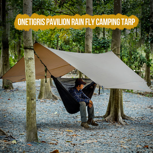 Toldo Protector Solar Impermeable para Camping y Asados