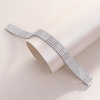 Pulsera de Plata S925 con Moissanita - Joyería Lujo Minimalista - Image 4