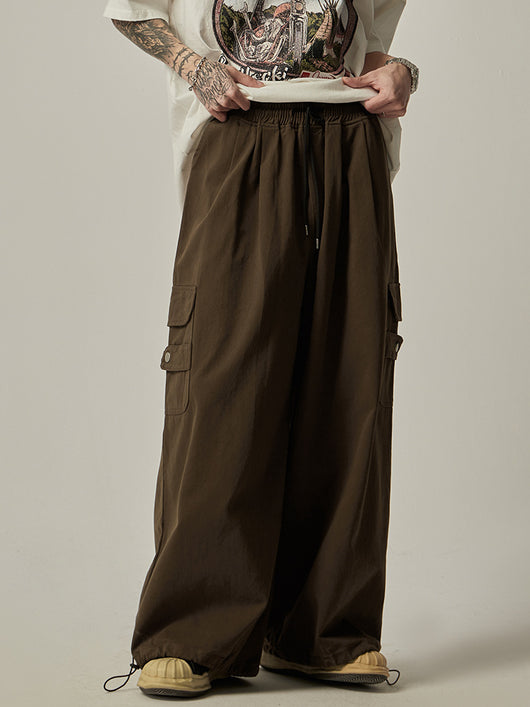 Pantalones Rectos Amplios de Diseño Trendy para Hombre - Versátiles y Cómodos - Image 2
