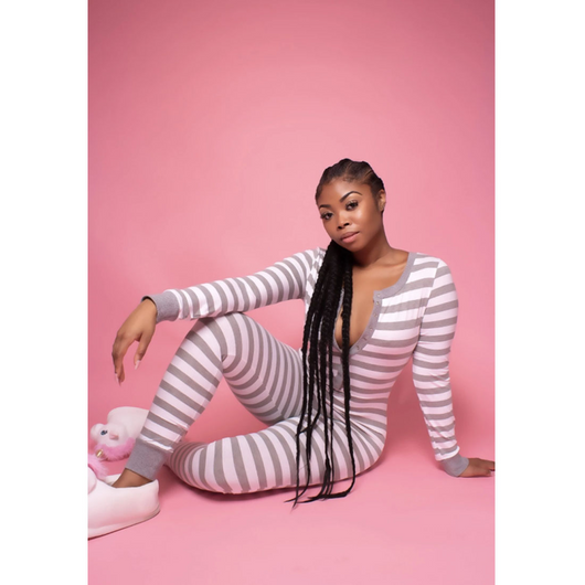 Jumpsuit de Rayas Estampado - Image 17