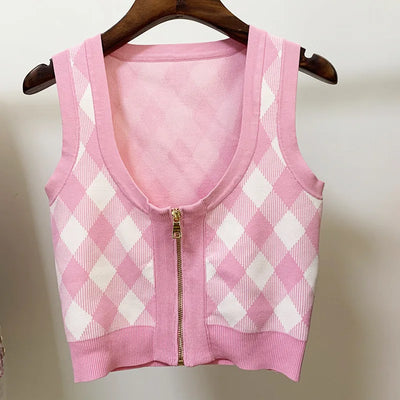 Conjunto de Dos Piezas en Punto - Elegancia y Temperamento para Mujer - Image 5