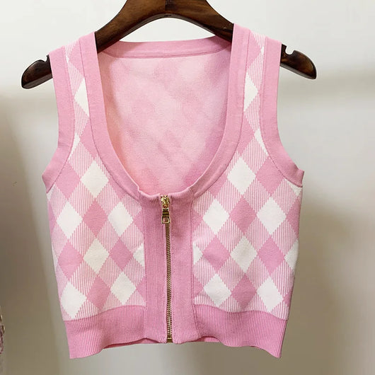 Conjunto de Dos Piezas en Punto - Elegancia y Temperamento para Mujer - Image 5