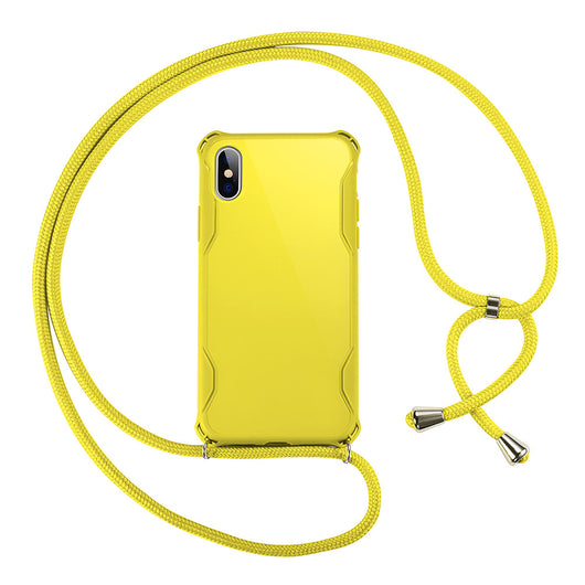 Funda de Celular Apple con Cadena Colgante en Colores Caramelo - Image 18