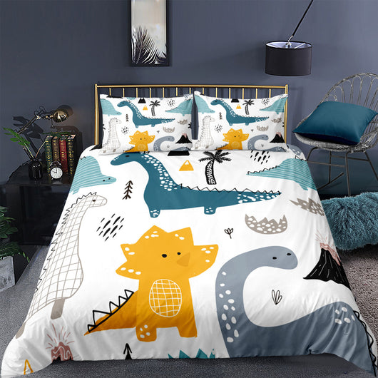 Juego de Cama Infantil Familia Dinosaurios - Twin, Full, Queen y King - Image 9