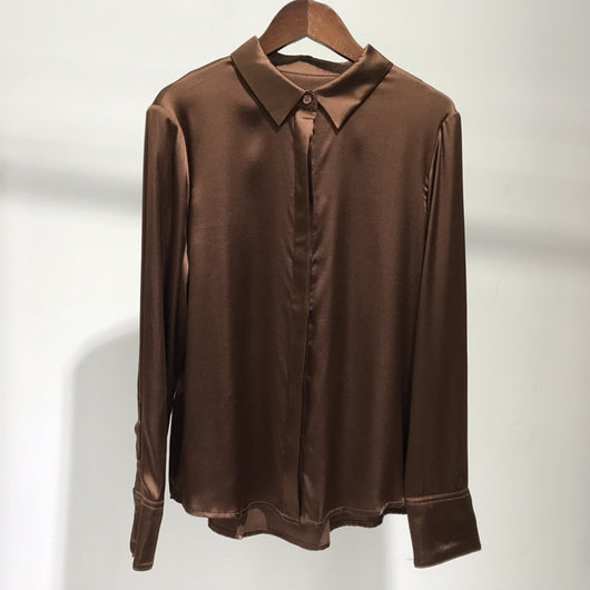 Blusa de Seda Satinada Premium Multiuso para Mujer