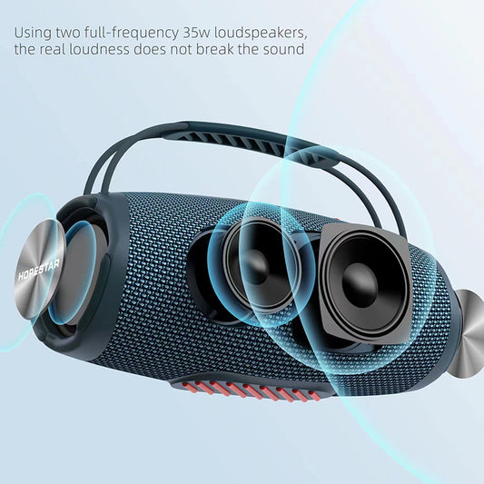 Parlante Bluetooth Portátil Resistente al Agua con Potencia Dual para Exteriores - Image 2