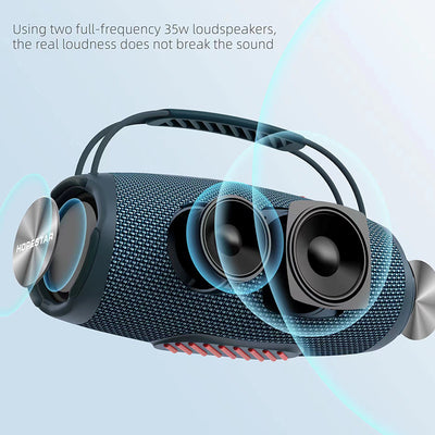 Parlante Bluetooth Portátil Resistente al Agua con Potencia Dual para Exteriores - Image 2