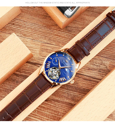 Reloj Automático Mecánico para Hombre con Esqueleto Visible y Resistencia al Agua - Image 30