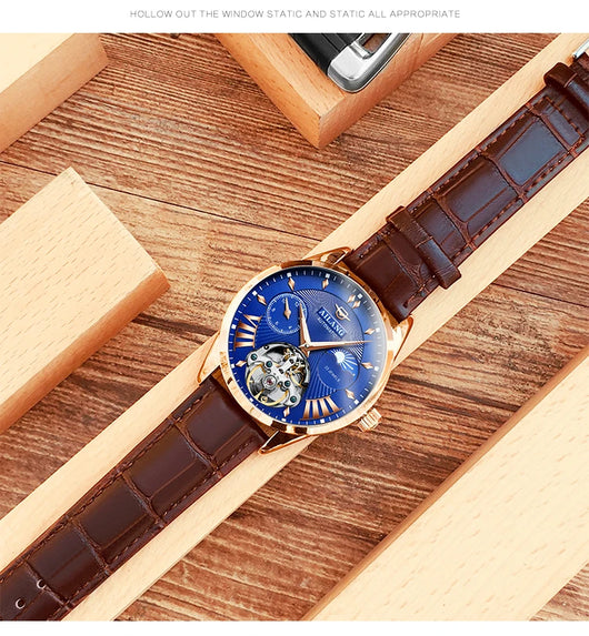 Reloj Automático Mecánico para Hombre con Esqueleto Visible y Resistencia al Agua - Image 30