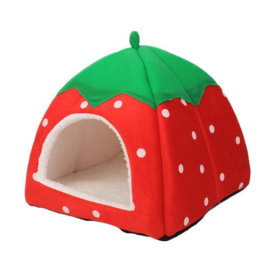 Nido Acogedor de Fresa para Gatos - Image 5