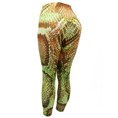 Leggins de Yoga con Estampado de Serpiente - Image 9