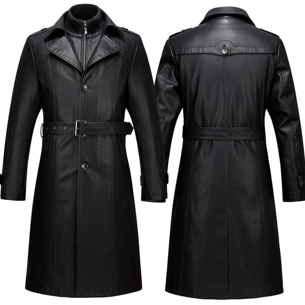 Abrigo de Cuero para Hombre - Image 6