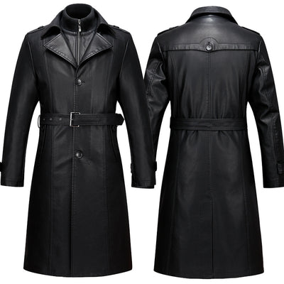 Abrigo de Cuero para Hombre - Image 6